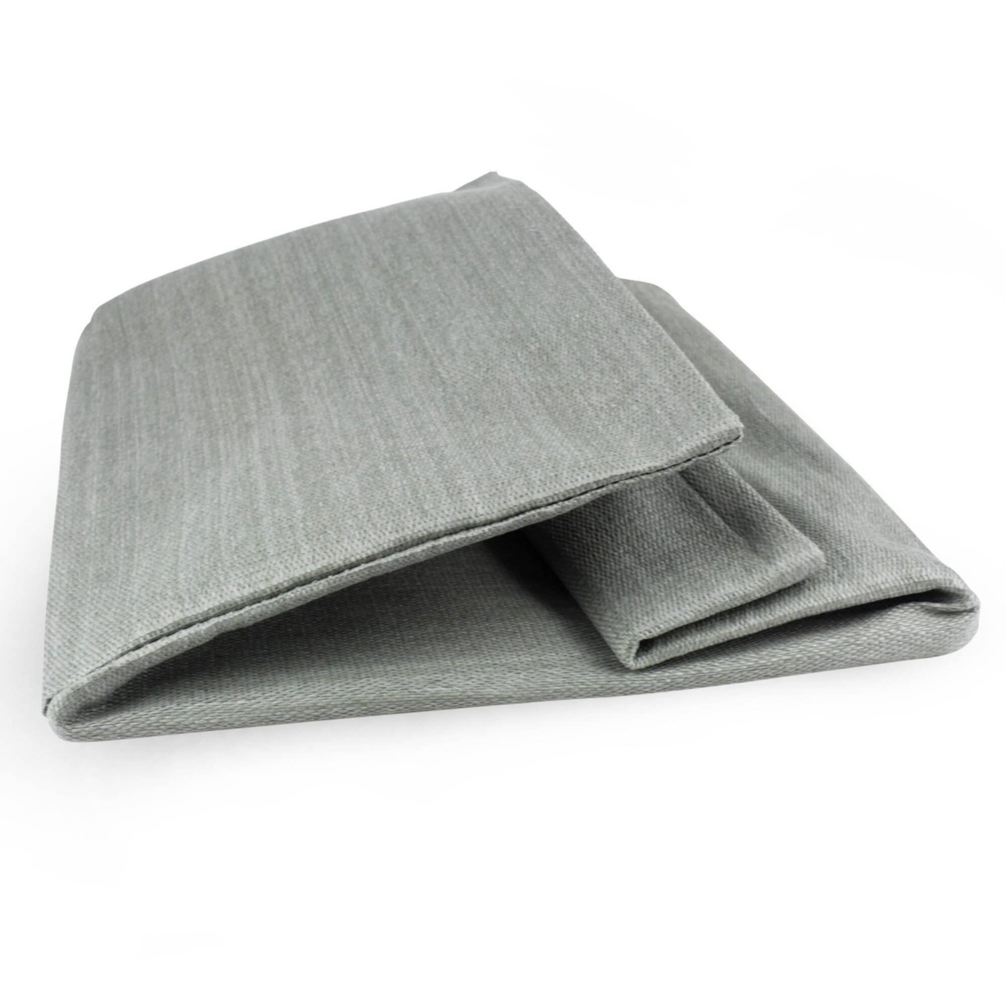 DII® Medium Rectangle Solid Gray Paper Bin